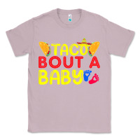 Lilac taco bout a baby pregnancy announcement cinco de mayo party t shirt Classic Tee - linhVisuals