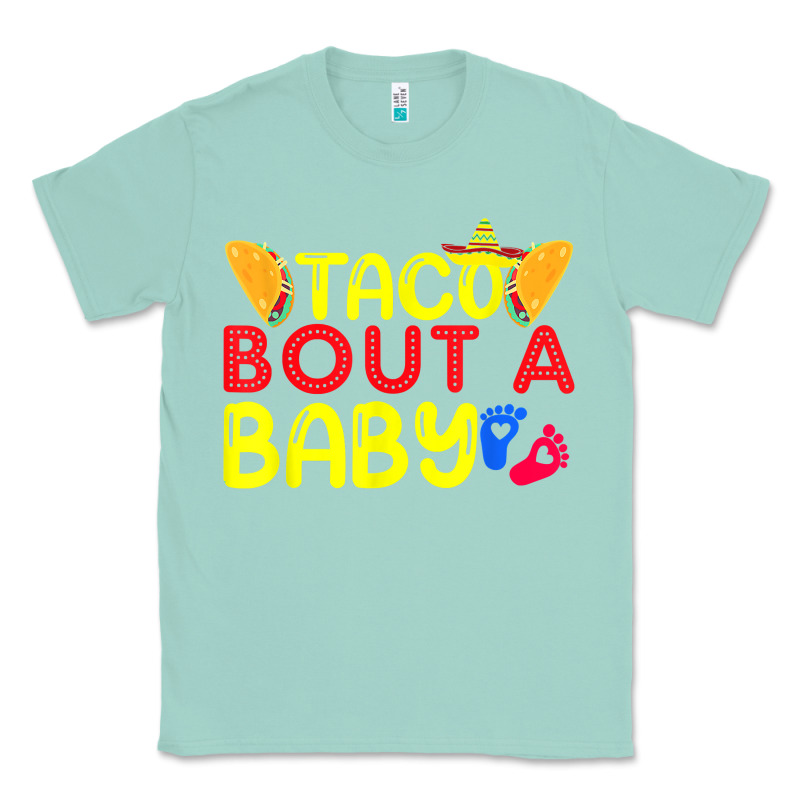 Taco Bout A Baby Pregnancy Announcement Cinco De Mayo Party T Shirt Classic Tee by linhVisuals | Teevron
