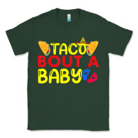 Sports Green taco bout a baby pregnancy announcement cinco de mayo party t shirt Classic Tee - linhVisuals