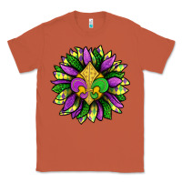 Copper Mardi Gras Sunflower Classic Tee - BundleAndBundleShop