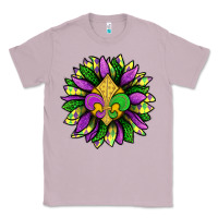 Lilac Mardi Gras Sunflower Classic Tee - BundleAndBundleShop