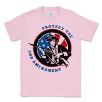 Bubblegum Pink american patriot Classic Tee - linhVisuals