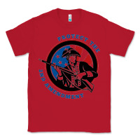 Red american patriot Classic Tee - linhVisuals
