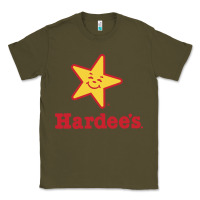 Army Green hardee's Classic Tee - linhVisuals