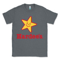 Charcoal Heather hardee's Classic Tee - linhVisuals