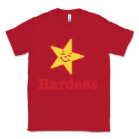 Red hardee's Classic Tee - linhVisuals