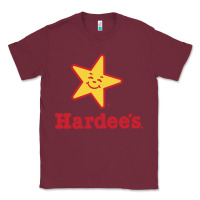 Burgundy hardee's Classic Tee - linhVisuals