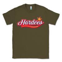 Army Green hardee's Classic Tee - linhVisuals