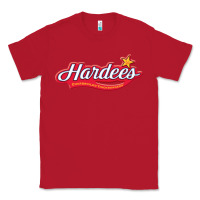 Red hardee's Classic Tee - linhVisuals