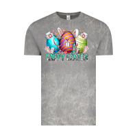 Cloud Rock happy easter day eggs nurse Vintage Tee - RacoonDesign
