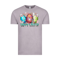 Vintage Zinc happy easter day eggs nurse Vintage Tee - RacoonDesign