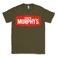 Army Green papa murphy's Classic Tee - linhVisuals
