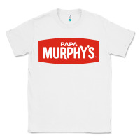White papa murphy's Classic Tee - linhVisuals