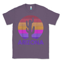 Lavender arizona   vintage retro cactus souvenir gift t shirt Classic Tee - linhVisuals