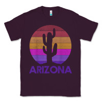 Plum arizona   vintage retro cactus souvenir gift t shirt Classic Tee - linhVisuals
