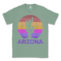 Sage arizona   vintage retro cactus souvenir gift t shirt Classic Tee - linhVisuals