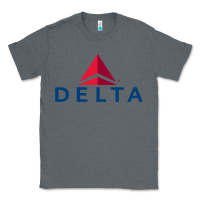 Charcoal Heather DELTA Classic Tee - linhVisuals