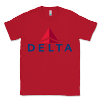 Red DELTA Classic Tee - linhVisuals