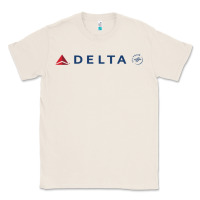 Natural DELTA SKY TEAM Classic Tee - linhVisuals