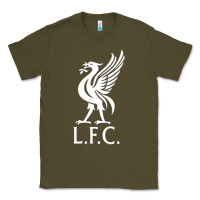 Army Green LIVERPOOL CLUB Classic Tee - linhVisuals