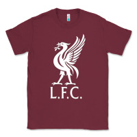 Burgundy LIVERPOOL CLUB Classic Tee - linhVisuals