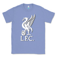 Colony Blue LIVERPOOL CLUB POPULAR Classic Tee - linhVisuals