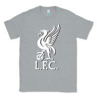 Heather Grey LIVERPOOL CLUB POPULAR Classic Tee - linhVisuals