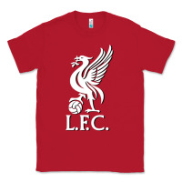 Red LIVERPOOL CLUB POPULAR Classic Tee - linhVisuals