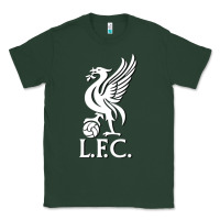 Sports Green LIVERPOOL CLUB POPULAR Classic Tee - linhVisuals