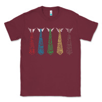Burgundy tally hall ties Classic Tee - linhVisuals