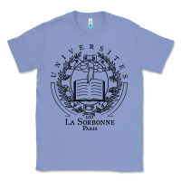 Colony Blue universite paris la sorbonne Classic Tee - linhVisuals