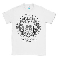White universite paris la sorbonne Classic Tee - linhVisuals