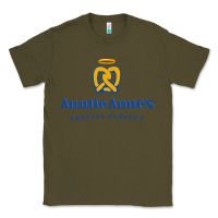 Army Green auntie anne's Classic Tee - linhVisuals