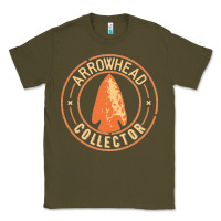 Army Green arrowhead collector essential Classic Tee - linhVisuals