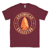 Burgundy arrowhead collector essential Classic Tee - linhVisuals