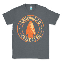 Charcoal Heather arrowhead collector essential Classic Tee - linhVisuals