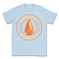 Dusty Blue arrowhead collector essential Classic Tee - linhVisuals