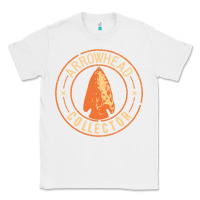 White arrowhead collector essential Classic Tee - linhVisuals