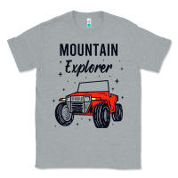 Heather Grey mountain explorer Classic Tee - linhVisuals
