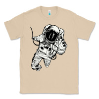 Mushroom astronaut in the space Classic Tee - linhVisuals