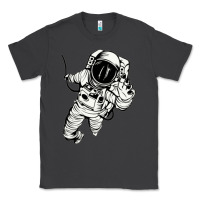 Smoke astronaut in the space Classic Tee - linhVisuals