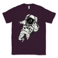 Plum astronaut in the space Classic Tee - linhVisuals