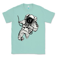 Seafoam astronaut in the space Classic Tee - linhVisuals