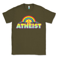 Army Green atheist2 Classic Tee - linhVisuals