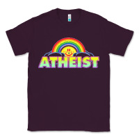 Plum atheist2 Classic Tee - linhVisuals