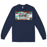 Navy first my mother forever my friend  license plate Long Sleeve Tee - Artiststas