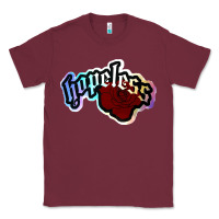 Burgundy holographic halsey hopeless fountai Classic Tee - linhVisuals