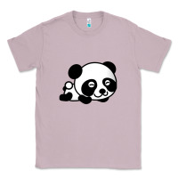 Lilac baby panda bear Classic Tee - linhVisuals