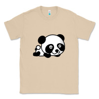 Mushroom baby panda bear Classic Tee - linhVisuals