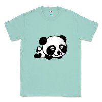 Seafoam baby panda bear Classic Tee - linhVisuals